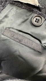 Helmut Lang Archive Melted-wool Boucle Chesterfield Coat