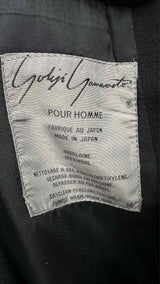 Yohji Yamamoto Pour Homme Multi-pocket Long Blazer Jacket