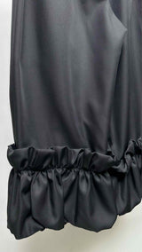 Comme Des Garcons Comme Des Garcons Raffled-bottom Wide Easy Pants