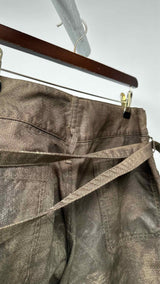 Comme Des Garcons Homme Plus Over-dye Waxed Nylon Pants