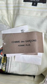 Comme Des Garcons Homme Plus Concrete Side-comic Pants