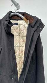 Loro Piana Quilted-lining Moleskin Icer Jacket