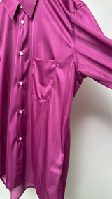 Comme Des Garcons Homme Plus Glitter Sheer Shirt