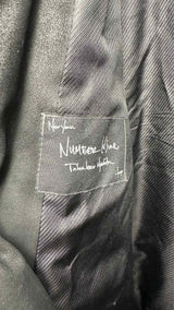 Number (N)ine Detailed Suede Hybrid Coat