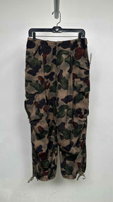 Yohji Yamamoto Pour Homme Wide Cargo Camo Pants