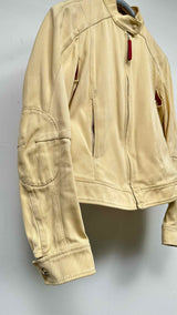 PRADA Sport Paneled Biker Jacket