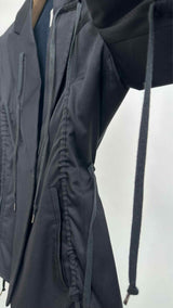 Hussein Chalayan Drawstring Detail Blazer Jacket