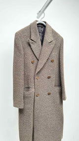 Acne Studios Oversized Double-breasted Towel Long Coat