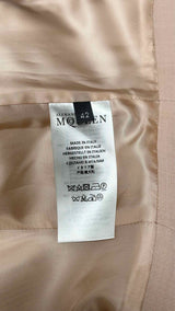 Alexander McQueen Collar-less Hook-closure Blazer Jacket