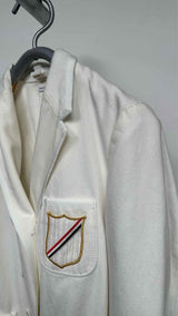 Thom Browne Embroidery Double-breasted Sack Jacket