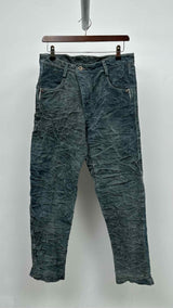 Taichimurakami Suede Displacement Jeans