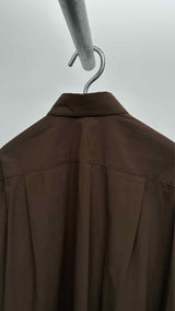Issey Miyake Reconstructed Asymmetrical Over Shirt