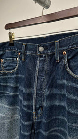 Yohji Yamamoto Pour Homme 2002 Replica Washed Wide Jeans