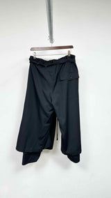 Yohji Yamamoto Pour Homme Wrapped Layered Easy Wide Pants