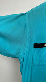 Dunhill S/S Rayon Embroidered Shirt