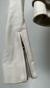 Christian Dior Quilted Panneled Leather Jacket