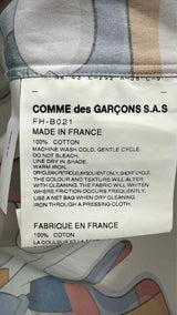 Comme Des Garcons Shirt X Kaws Printed Shirt
