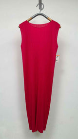 Pleats Please N/S Pleated Long Dress
