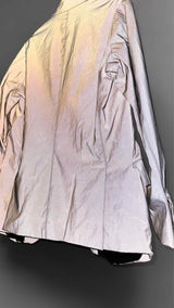 Paul Harnden Crinkled Refelctive Blazer Jacket