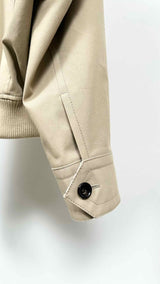 Bottega Veneta Intrecciato-collar Blouson Jacket