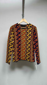 Comme Des Garcons Homme Plus Wavy Stripe Jacquard Sweater