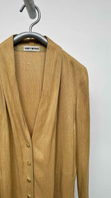 Issey Miyake Fringe-edge Shawl-collar Over Jacket