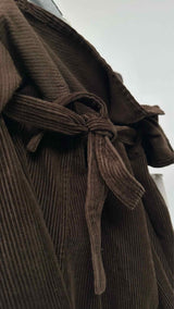 Engineered garments Folded-detail Corduroy Wide Pants