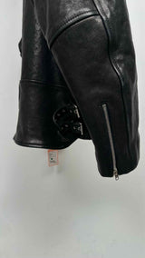 Isabel Marant Bacem Quilted-Lining Leather Jacket