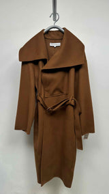 JW Anderson Belted Longline Wrap Front Long Coat