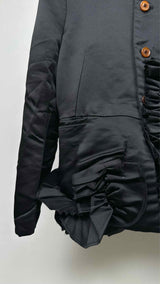 Comme Des Garcons Comme Des Garcons Frill-detailed Blazer