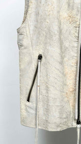 Men's Ann Demeulemeester Pony-hair Leather Vest