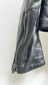 YSL Rive Gauche Leather Riders Jacket