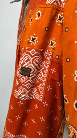 Kapital Reversible Paisley Patchwork Flannel Jacket