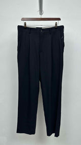 Comme Des Garcons Homme Plus Double-faced Jacquard-stripe Pants