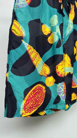 LOEWE X Paula's Ibiza Shell Print Silk Easy Shorts