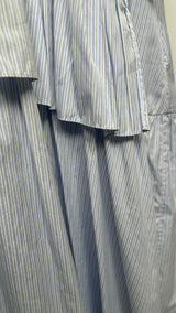 Simone Rocha H/S Stripe Tiered Fill Shirt Dress