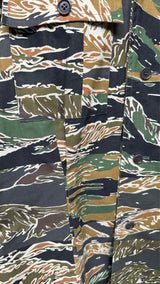Dries Van Noten Patchwork Camo Shirt Jacket