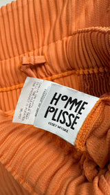 Homme Plisse Asymmetrical Wrapped Pleated Easy Wide Pants