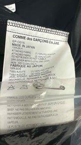 Comme Des Garcons Detailed Silk Maxi Dress