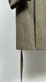 R13 X Harris Tweed Double-breasted Tweed OverCoat