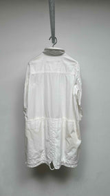 Dirk Bikkembergs High-neck Fishtail Light Coat