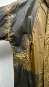 Stone Island Mussola Gommate Longline Hooded Water-resistant Coat