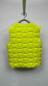 Bottega Veneta Intrecciato Quilted Gilet Nylon Vest