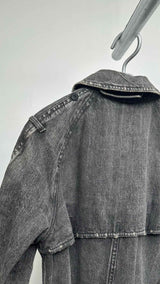Junya Watanabe MAN X Aquascutum Distressed Denim Trench Coat