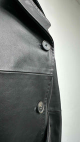 Axel Arigato Leather Trench Coat