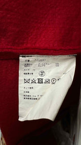 Comme Des Garcons Homme Plus Colorful Deconstructed Leopard Wool Coat