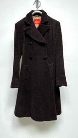 Vivienne Westwood Double-breasted Fuzzy Wool Coat