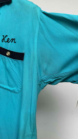 Dunhill S/S Rayon Embroidered Shirt