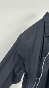 Sacai X Thomas Mason Zip-up Poplin Shirt