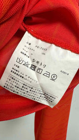 Comme Des Garcons Homme Plus L/S Border Jersey Mesh T-shirt
